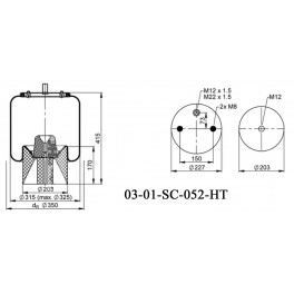 Měch W01M586318 WEWELER SCHMITZ KPL. HT