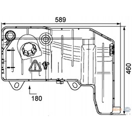 expanzní nádrž IVECO STRALIS 